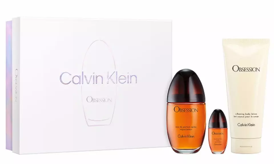 Calvin Klein Obsession 3 Piece Eau de Parfum Gift Set For Women