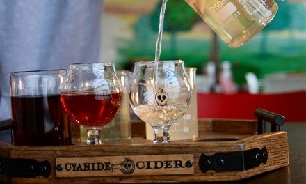 Cider Blending Experience for One with Souvenir Glass - Cyanide Cider