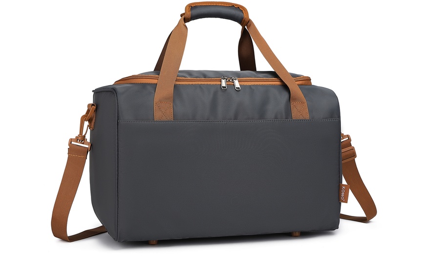 Image 21: Ensemble valise et sac de voyage Kono "Classic"