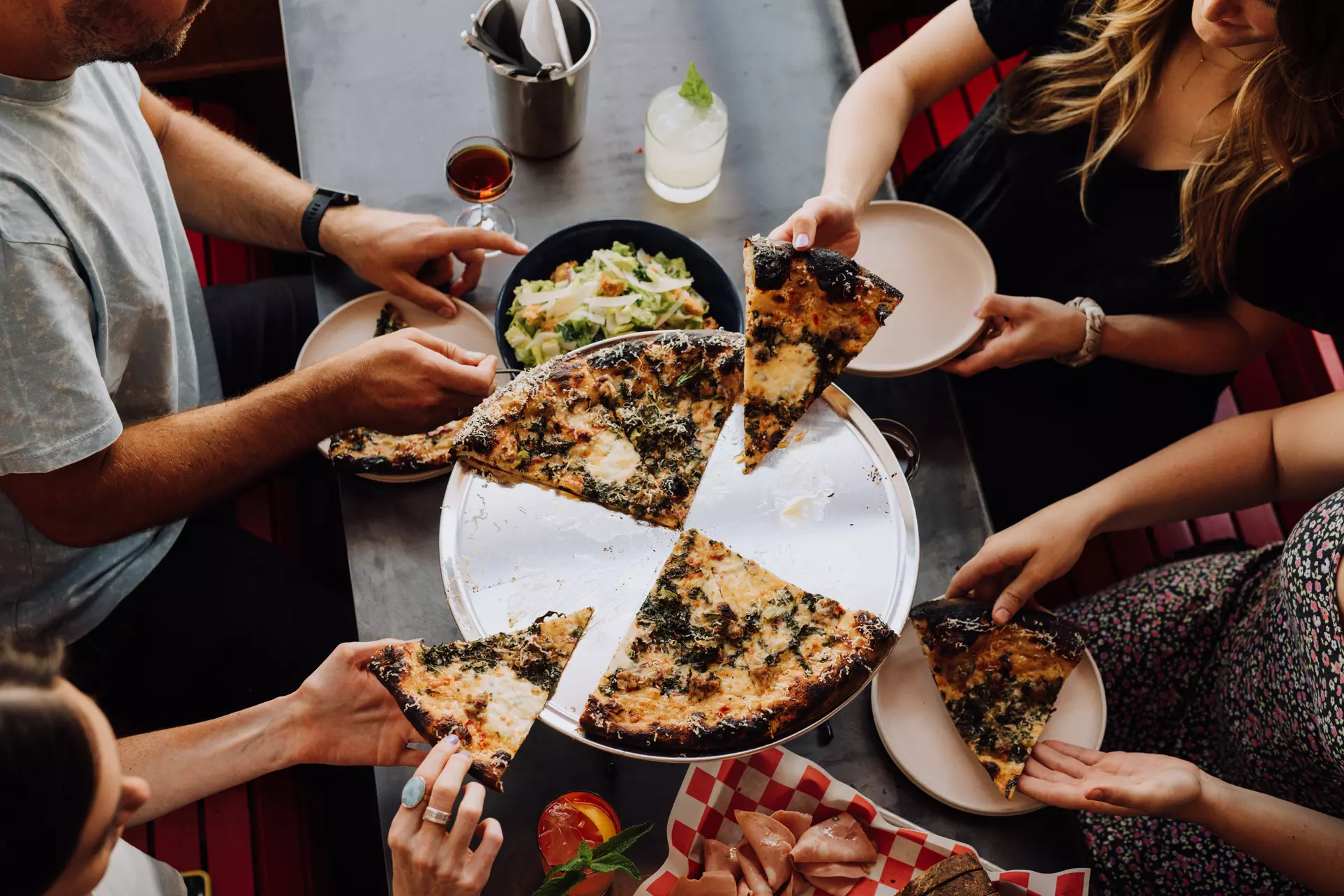 Food and Drink for Takeout or Dine-In When Available at Redeemer Pizza (Up to 33% Off). Two Options Available. - Primary Image