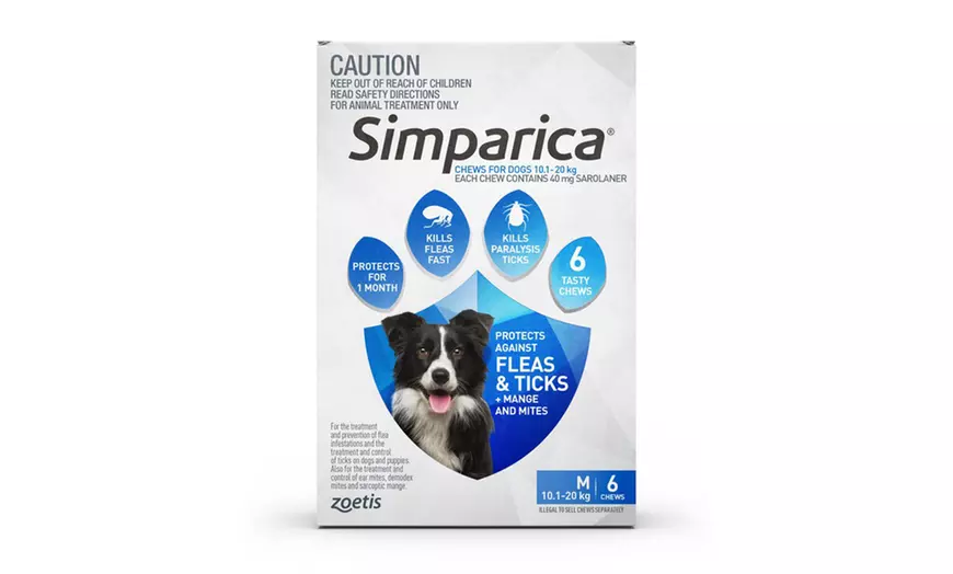 Image 3: Simparica Dog Parasite Treatment