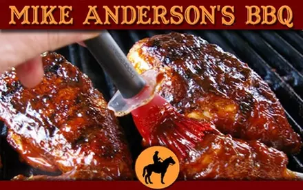 $10 for $20 Worth of Smoky Barbecue and Drinks at Mike Anderson's BBQ - Primary Image