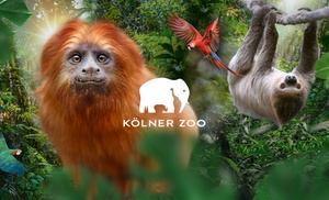 Dagticket voor de Kölner Zoo