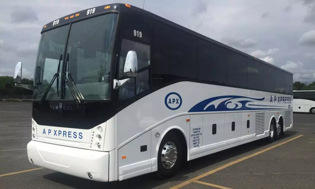 $33 for Same-Day Round-Trip Express Bus Ride to Times Square, New York City (Up to $65 Value)   - Primary Image