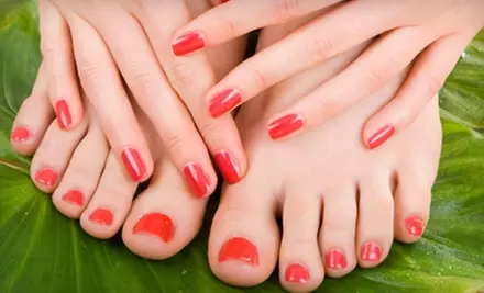 $25 for a Mani-Pedi at Lana's Place in Cliffside Park ($50 Value) - Primary Image