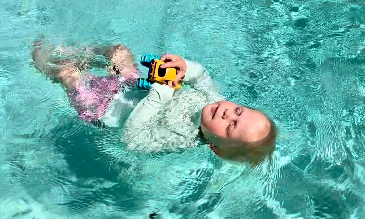 Swim Lesson at Bright Kids Swimming
