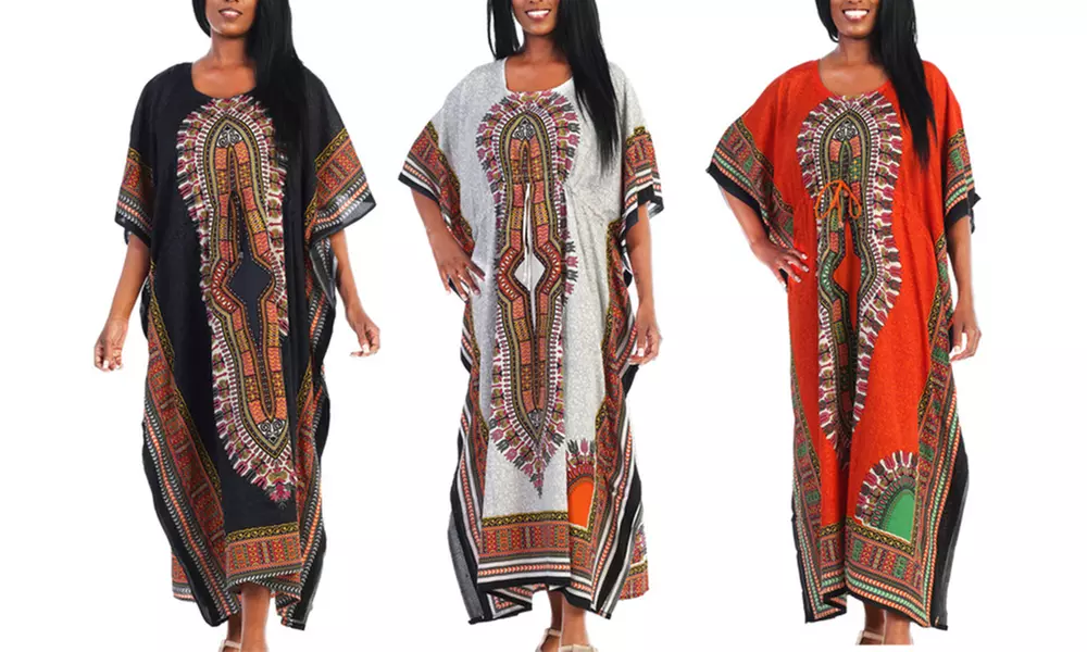 Women's Dashiki Dress (3-Pack) - Primary Image
