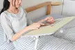 Adjustable 4-Way Laptop Table, Bed Table, and Snacking TV Tray - Second Medium