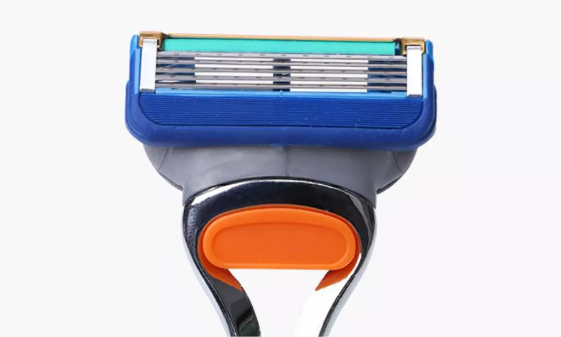 4er-Pack 5-Klingen-Rasierer, kompatibel mit Gillette - Second Medium