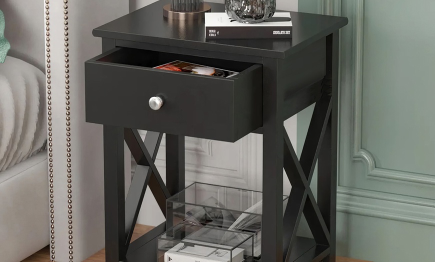 Image 2: Bedside Table