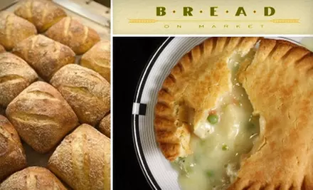$8 for $16 Worth of Fresh Fare plus a Loaf of Bread at Bread on Market ($22 Total Value)  - Primary Image