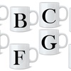 Image 1: Alphabet Letter Mug