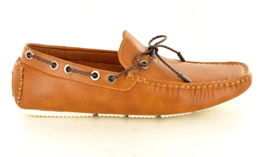 Image 28: Men's Lace-Up Loafers