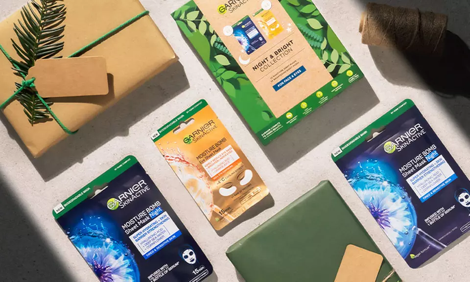 2 coffrets cadeaux de masques en feuille "Night and Bright" de Garnier - Image 7