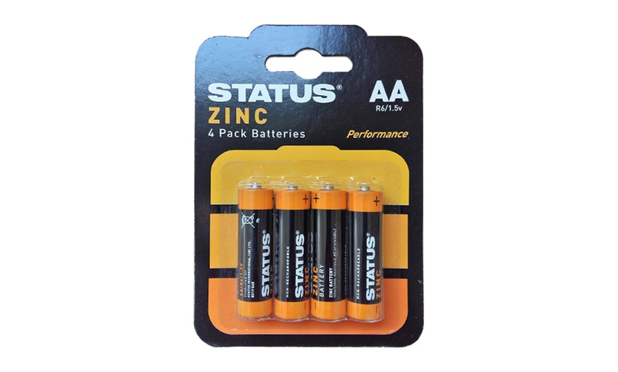 Image 5: Status AA or AAA Zinc Batteries