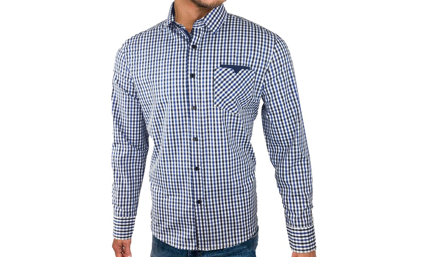 Image 2: Men's Gunner Long Sleeve Shirt