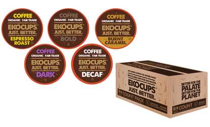 EKOCUPS Artisan Organic Single-Serve Coffee Cups (40-Count)