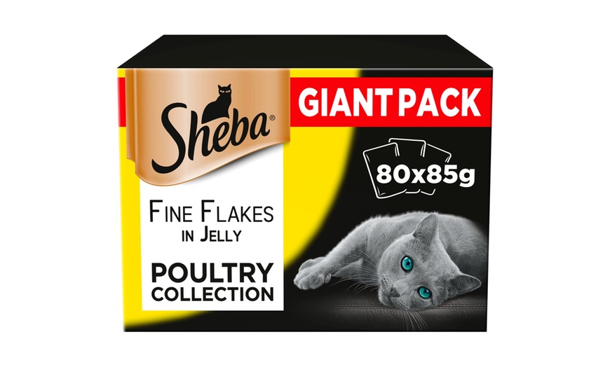 Image 2: Sheba Fine Flakes Cat Pouches