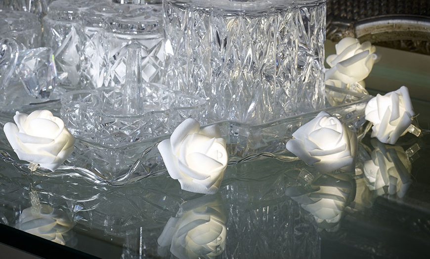 Image 8: Warm White LED Rose Lights