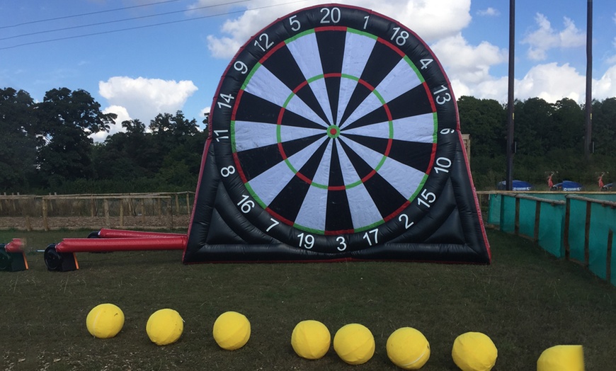 Image 3: Football Darts Game for Up to Six