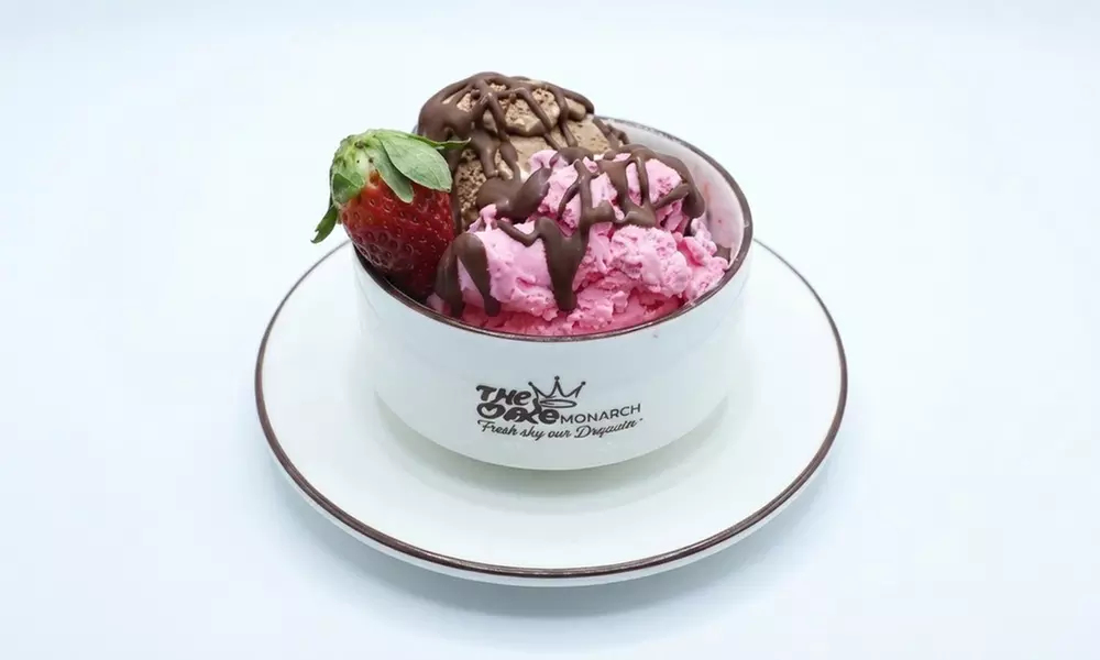 Hot or Iced Beverages with Sweet Bakery Treats for One or Two People