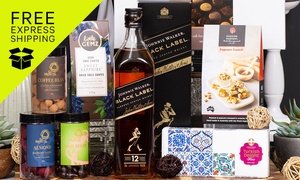 Premium Hampers with Johnnie Walker Black Label from Hamper World