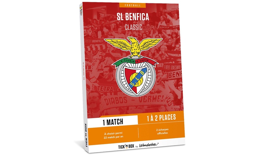 Image 1: 2 places pour un match du SL Benfica à domicile