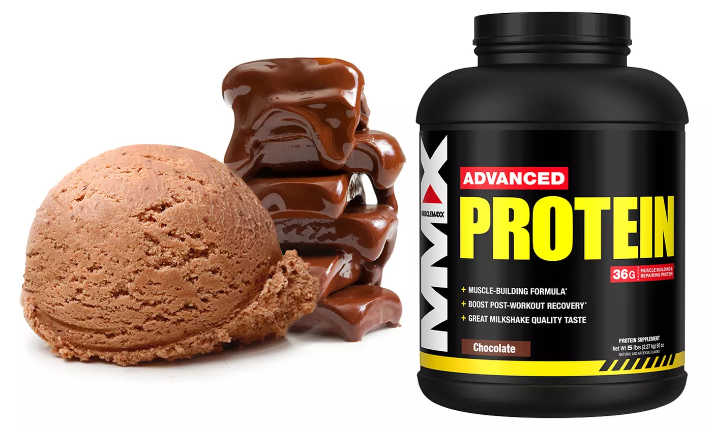 5lb. Tub of MuscleMaxx High-Energy Protein - Second Medium