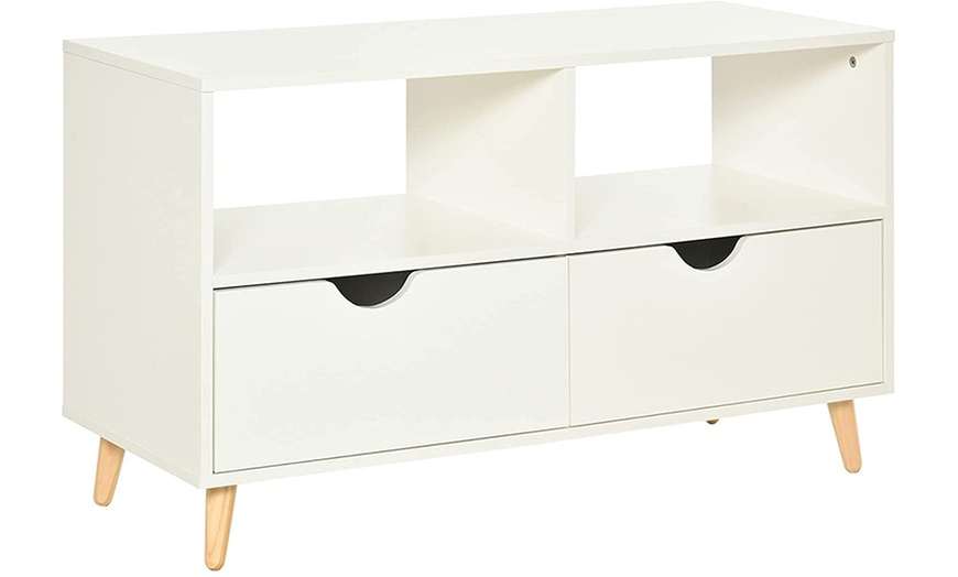 Image 20: HomCom TV Stand