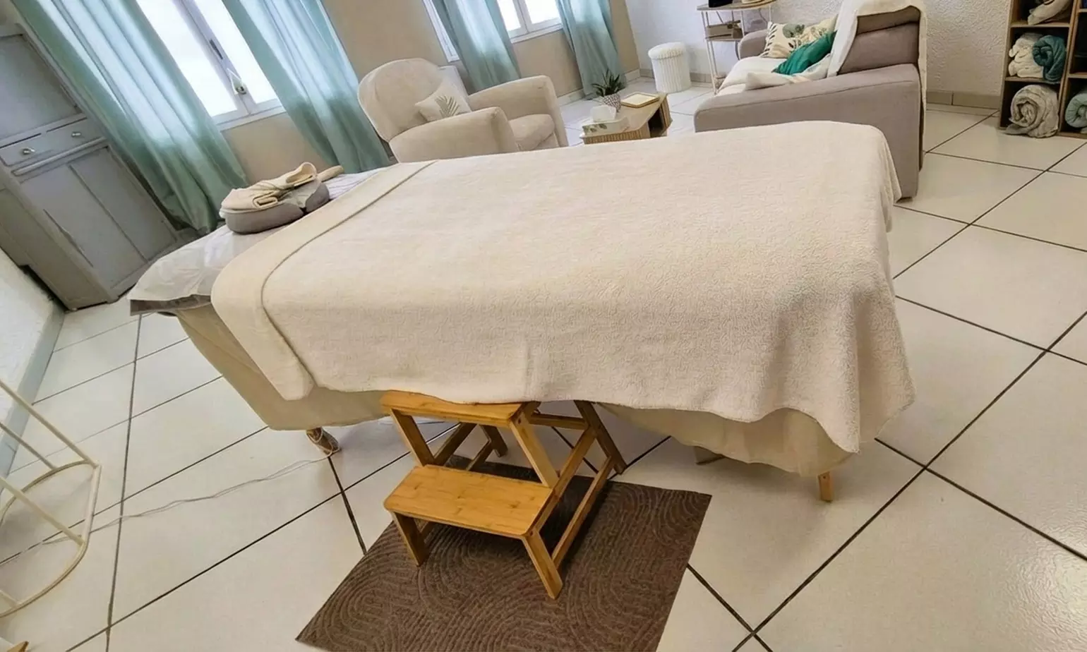 Détente ciblée : massage dos, jambes ou corps
