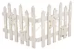One or Two Wooden Festive Fences with LED Lights - Second Medium