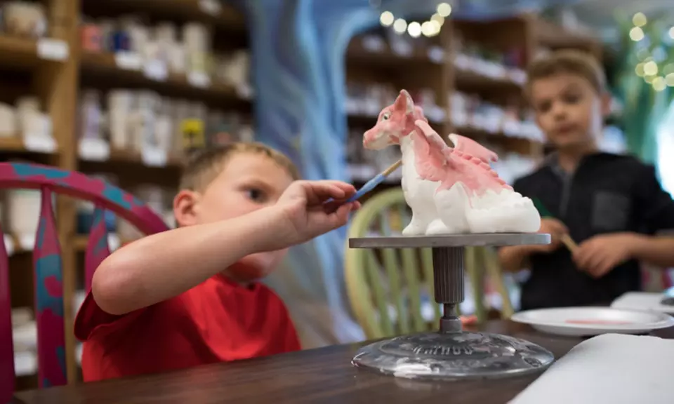 $13 for $20 Value Towards Pottery Painting at Pottery Hollow - Primary Image