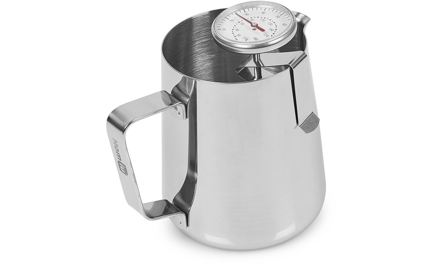 Image 1: Milk Jug with Thermometer