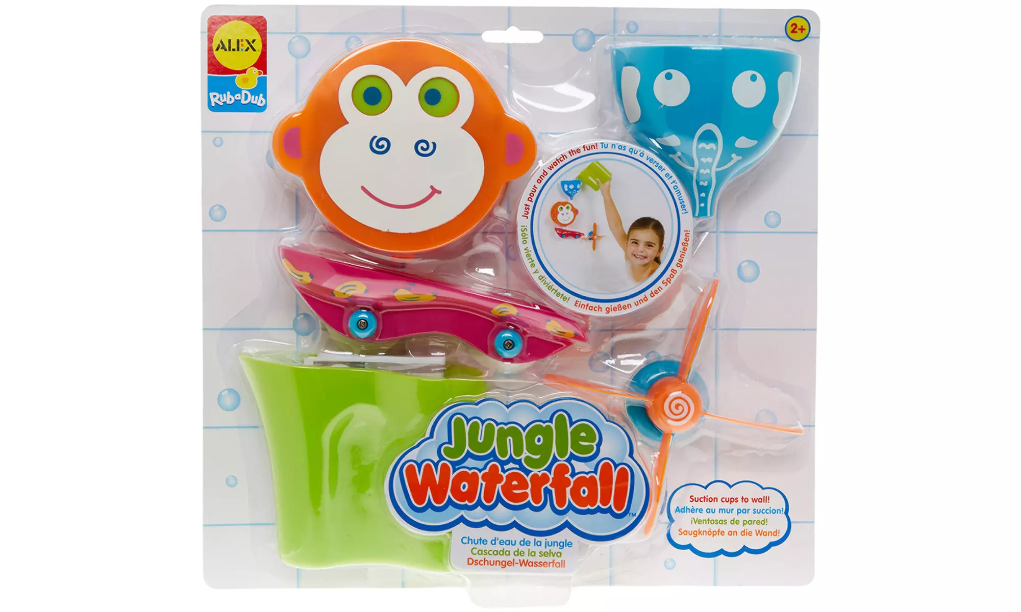 Jouets de bain cascade Jungle Waterfall de la marque Alex - Primary Image