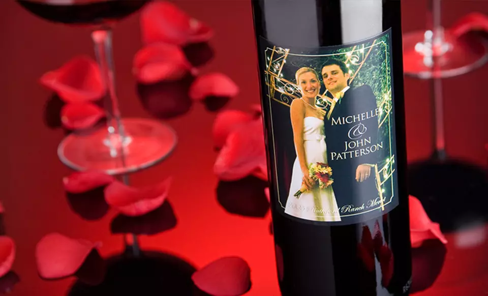 24, 48, or 100 Personalized Wine Labels from PersonalWine.com (Up to 80% Off). Free Shipping. - Primary Image