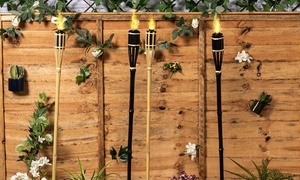 Bamboo Garden Fire Torch Set