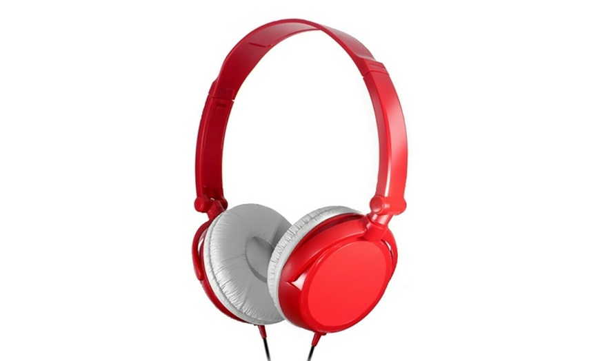 Image 2: Foldable Over-Ear Headphones