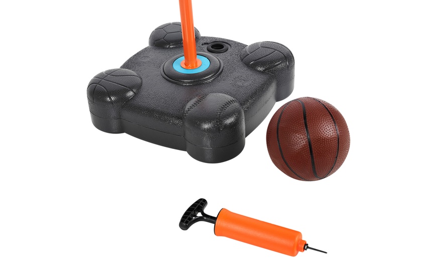 Image 31: Kids' Basketball Set with Ball