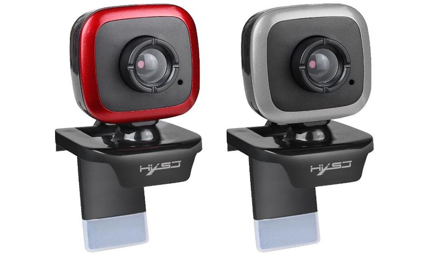 Image 1: One or Two 360-Degree Web Cameras