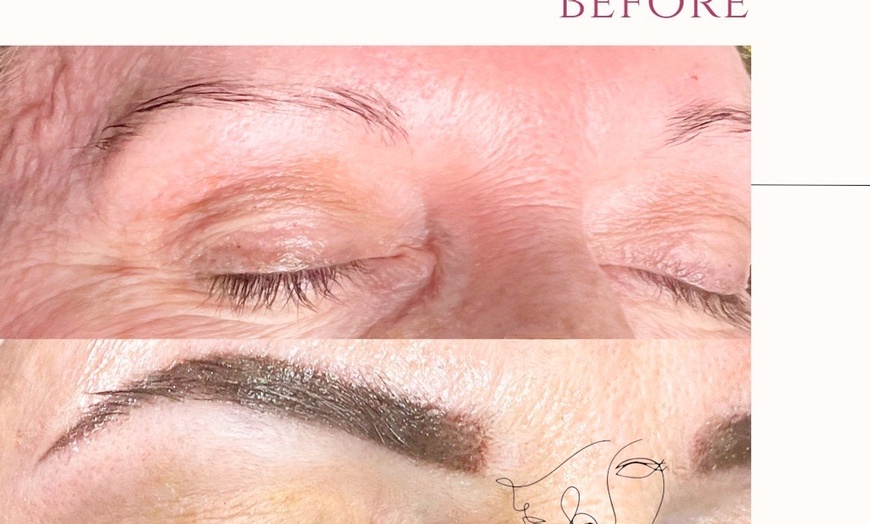 Image 7: Eyebrow Microblading, Ombre Brows, Lip Blush, or Eyeliner (+ 1 Top-up)