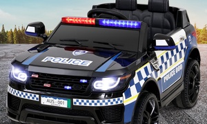 Kids' Electric Ride-On Police Vehicle