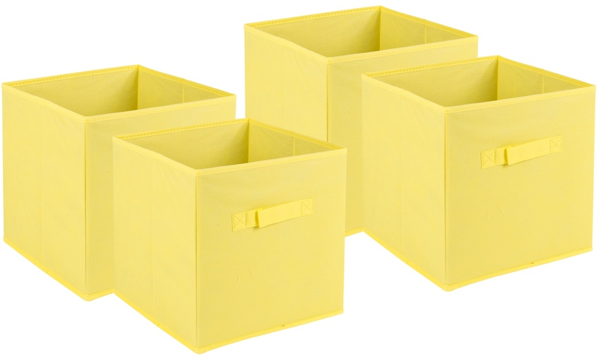 Image 11: Four-Pack of Storage Folding Boxes