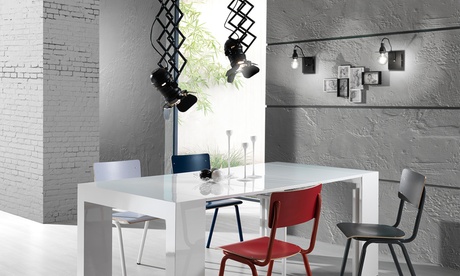 Lampadari a pantografo disponibili in 2 modelli