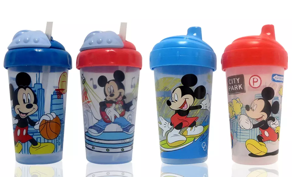 2-Pack of Disney's Mickey Mouse Straw or Sippy Cups. Free Returns. - Primary Image