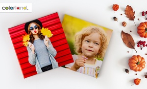 Personalised Photo Canvas in Choice of Size from Colorland