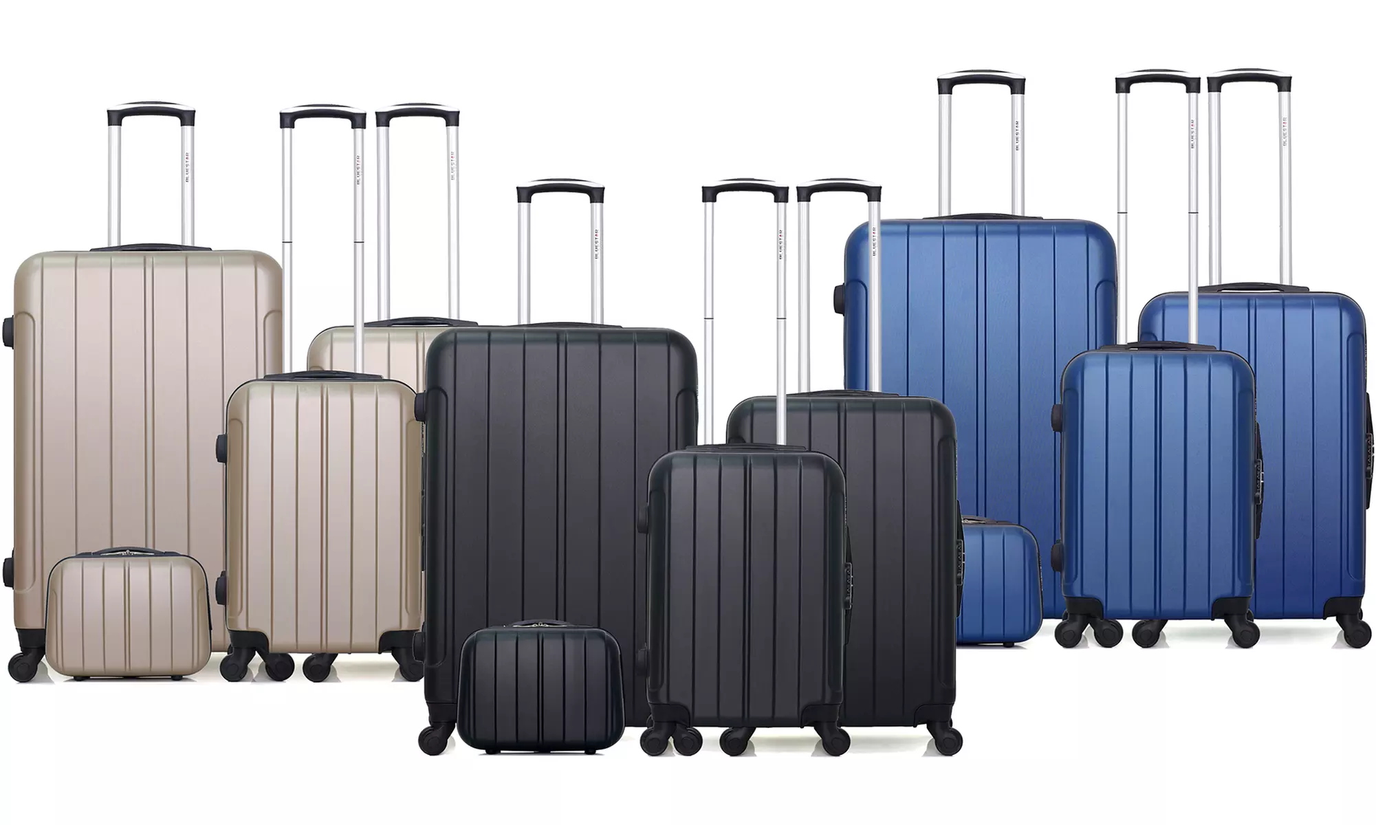 Conjunto de 4 maletas de viaje, envío gratuito - Primary Image