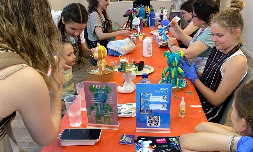 Image 8: Taller de pintura de un osito de peluche para 1 o 2 personas