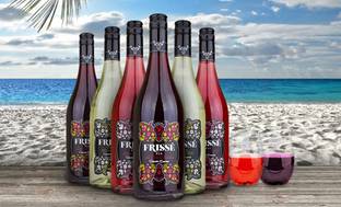 image for Frissé Sangria and Govino Wine Glasses (6 Bottles).