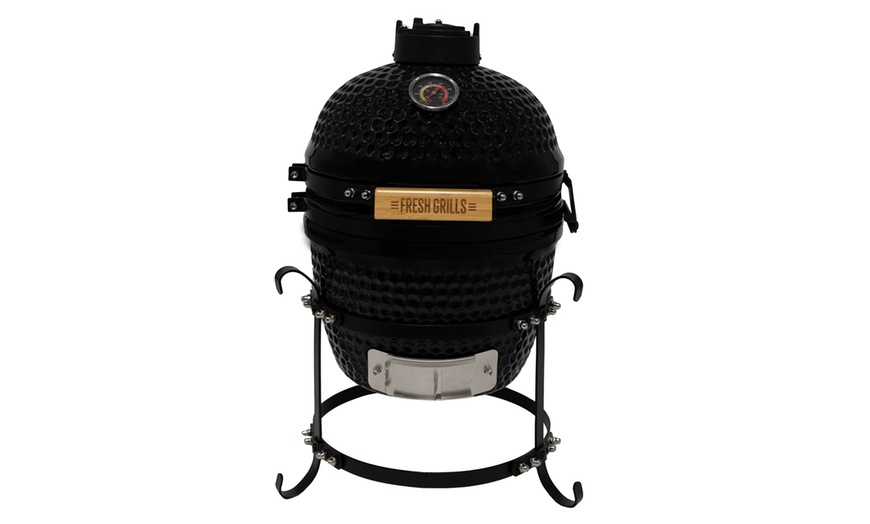 Image 10: 13" or 16" Kamado BBQ Grill