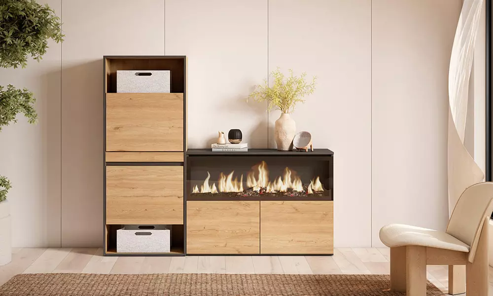 Scarpiera, Credenza, Camino elettrico